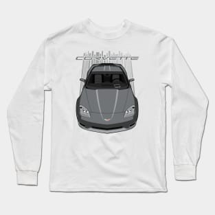 Corvette C6 - Grey Long Sleeve T-Shirt